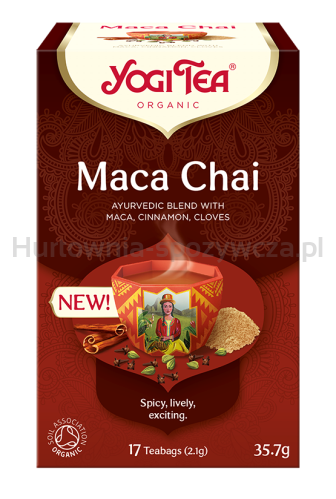 Herbatka Maca Chai Bio (17 X 2,1 G) 35,7 G - Yogi Tea [BIO]