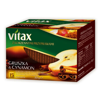 Vitax Herbata Gruszka&AmpCynamon 15 Torebek X 2G W Kopertkach