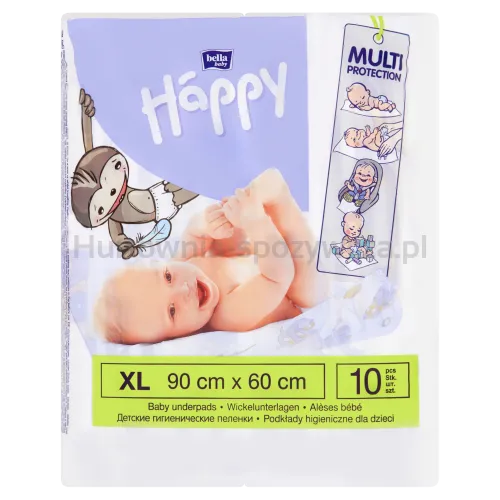 Podkład Higieniczny Do Przewijania Bella Baby Happy 60X90 10 Szt.
