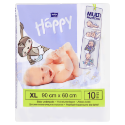 Podkład Higieniczny Do Przewijania Bella Baby Happy 60X90 10 Szt.