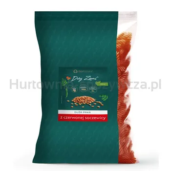 Makaron Bartolini z czerwonej soczewicy świderek nr 2 1kg