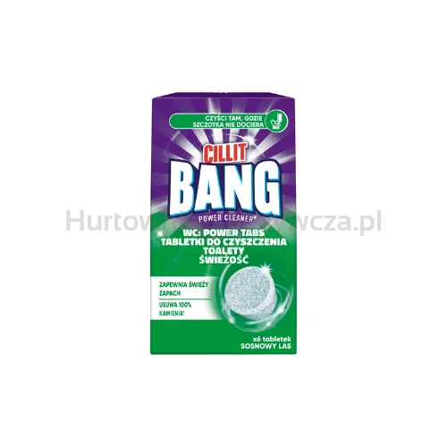 Cillit Bang WC Tabs Pine 6szt.