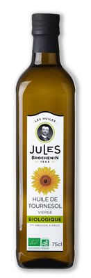 Jules Brochenin  Olej Słonecznikowy Virgin Bio 750 Ml [BIO]