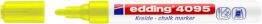 Edding Marker kredowy e-4095 2-3mm, neon żółty 