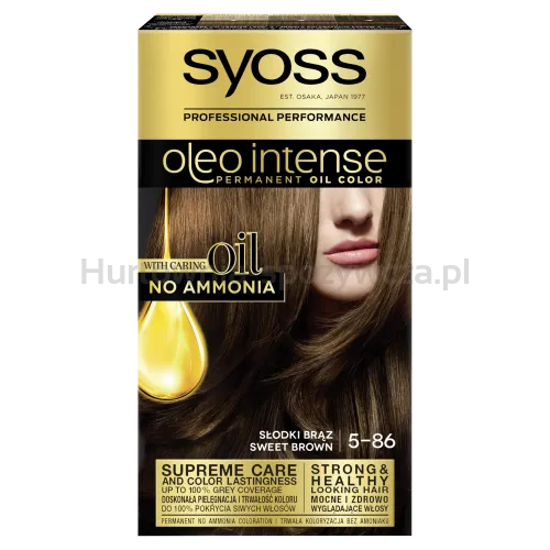 Syoss Oleo Krem Koloryzujący Słodki Brąz 5-86