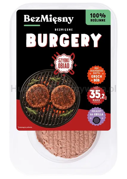 Bezmięsne Burgery 220g