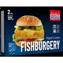 Abramczyk Fishburgery Pepper &Amp Lemon 227 G