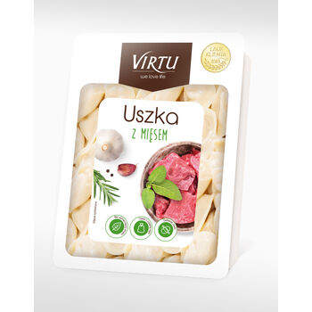 Virtu Uszka Z Mięsem 400G