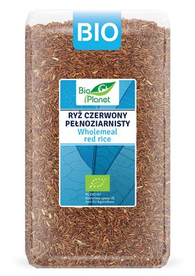 Bio Planet Ryż Czerwony Pełnoziarnisty Bio 1 Kg [BIO]