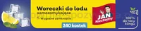 Woreczki do lodu JAN NIEZBĘDNY, pudełko 240 szt. - 2