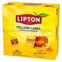 Herbata LIPTON czarna, Yellow Label, 100 kopert - 2