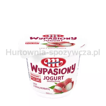 Mlekovita Jogurt Wypasiony śmietankowy liczi z białą herbatą 200 g