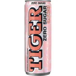 Tiger Zero Sugar o smaku Peach gazowany napój energetyzujący 250 ml SK