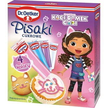 Dr. Oetker Pisaki cukrowe Koci Domek Gabi 76 g