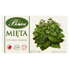 Bifix Herbatka Mięta ZiołowaEkspresowa 20x2g