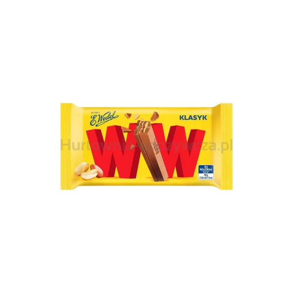 Wedel Ww Klasyk Mleczna Czekolada & Krem Orzechowy 45 G