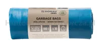 Worki na śmieci DONAU ECO, z uchwytami Knoties, 100l, 10 szt., niebieskie - 3