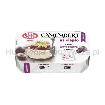 Mlekovita Ser Camembert Na Ciepło Z Sosem Śliwka Suszona 230G (2X100G + 30G Sosu)