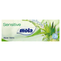 Mola Chusteczki Higieniczne Sensitive Aloe Vera 10 Szt. X 10 Op.