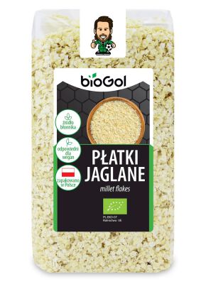 Płatki Jaglane Bio 300 G - Biogol [BIO]