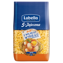Lubella Makaron Jajeczna 5 Jaj Nitki 400 G