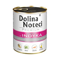 Dolina Noteci Premium Mokra karma dla psów indyk puszka 800 g