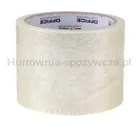 Taśma pakowa OFFICE PRODUCTS, 72mm x 60y, 36mic, 1szt., transparentna - 4