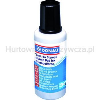 Tusz do pieczątek DONAU 30ml czarny