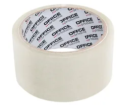 Taśma Pakowa Office Products Hot-Melt, 48Mm, 50Y, 45Mikr., Transparentna