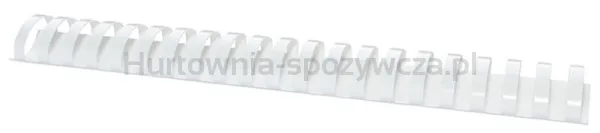 Grzbiety do bindowania OFFICE PRODUCTS, A4, 38mm (350 kartek), 50 szt., białe