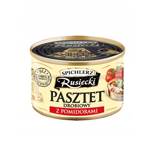 Spichlerz Rusiecki Pasztet drobiowy z pomidorami 160g