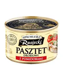 Spichlerz Rusiecki Pasztet drobiowy z pomidorami 160g