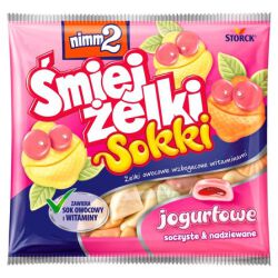 Żelki Nimm2 Smiejżelki Sokki Jogurt 90 G Storck