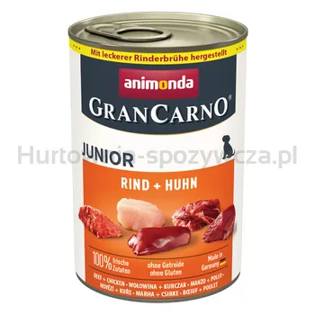 Animonda GranCarno Junior wołowina + kurczak Animonda 400g