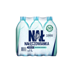 Woda Nałęczowianka Mineralna delikatnie gazowana 1 l PET
