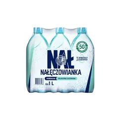 Woda Nałęczowianka Delikatnie Gazowana 1 L Pet