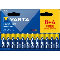 Baterie Varta Longlife Power Aa Blister 8+4Szt