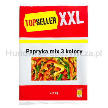 Topseller XXL Papryka mix 3 kolory 2,5 kg