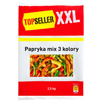 Topseller XXL Papryka mix 3 kolory 2,5 kg