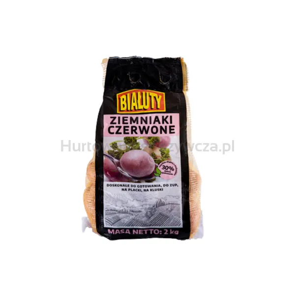 Ziemniak Jadalny Czerwony Polska 2Kg Białuty