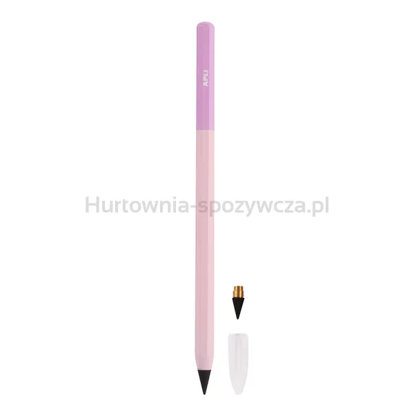 Ołówek wieczny APLI Infinite Nordic, HB, 1 szt., pudełko kartonowe z zawieszką, fioletowy