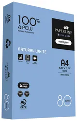 Papier ksero PAPERLINE Eye Care Recycled, A4, klasa C, 80 g/m?, 500 ark.