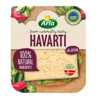 Arla Havarti Jalapeno Plastry 150G