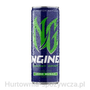 Ngine Energy Drink Mojito Zero Sugar Added 250 Ml