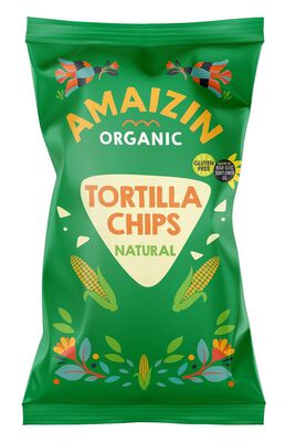 Amaizin Amaizin Chipsy Tortilla Kukurydziane Solone Bezglutenowe Bio 250 G[BIO] [BIO]