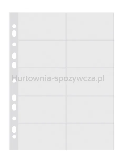 Donau Koszulki na wizytówki PP, A4krystal, 60mikr. 