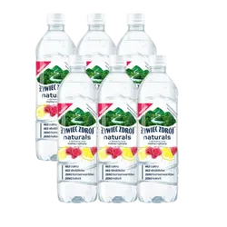 Żywiec Zdrój Naturals Smak Malina-Cytryna 0,5 L<br>(w tym +0,50 zł/szt. zwrotnej kaucji)