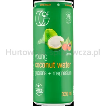 Kaucja Quality Food Woda Kokosowa Z Guaraną I Magnezem 320Ml