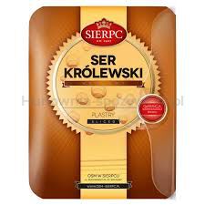 Sierpc Ser Królewski Wędzony Plastry 135G