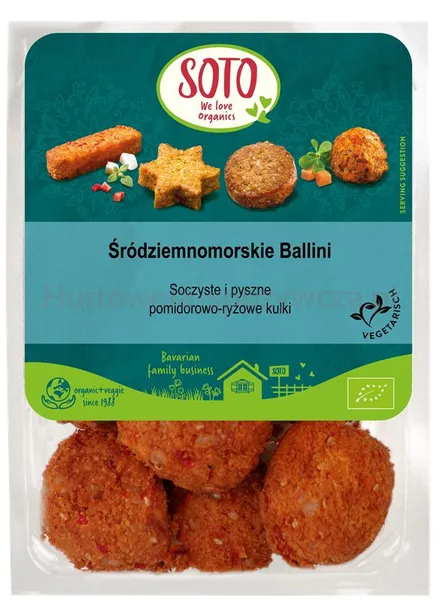 Wegańskie Falafele Bio 200 G